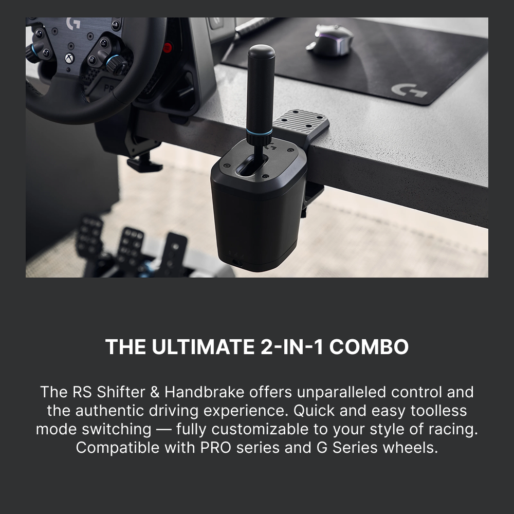 Logitech RS Shifter & Handbrake